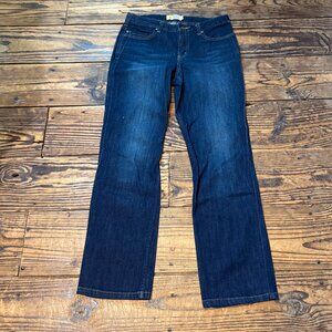 Carhartt Womens 8 Short Denim Original Fit Straight Leg Jeans 102731-470 EUC